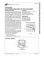 DataSheet CLC431 pdf